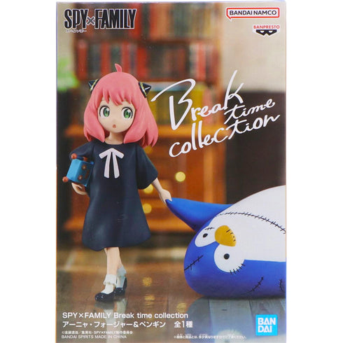Banpresto SPY x FAMILY 間諜家家酒 Break Time Collection 安妮亞 佛傑 & 企鵝 景品模型 3