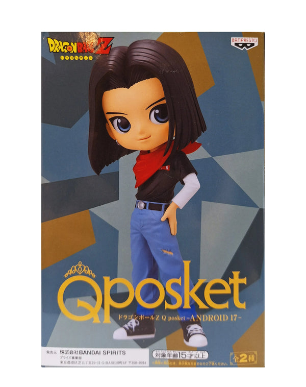 Banpresto DRAGON BALL 龍珠 Z Qposket 人造人 17號 B色 特別色