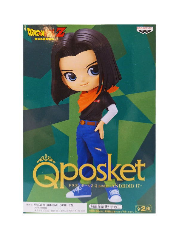 Banpresto DRAGON BALL 龍珠 Z Qposket 人造人 17號 A色
