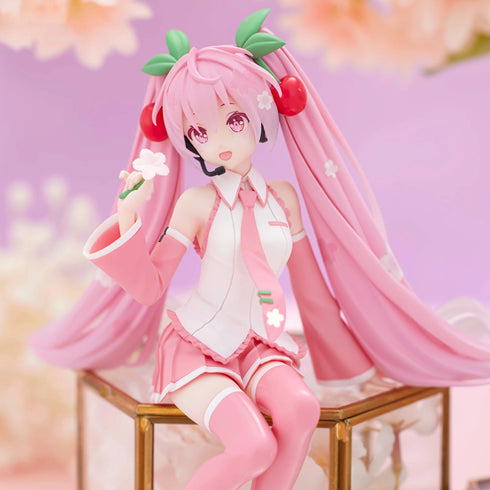 FuRyu 初音未來 櫻花初音 2024 景品模型 杯麵座 商品圖近鏡