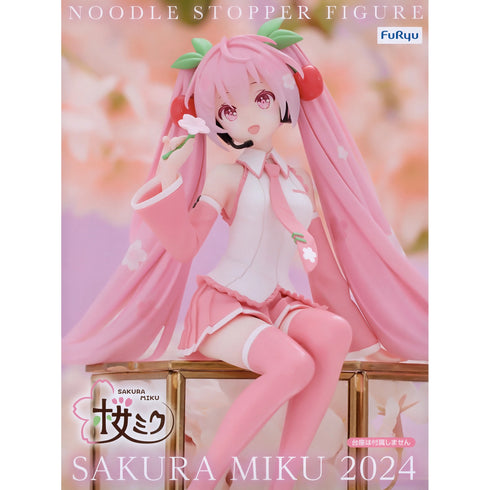 FuRyu 初音未來 櫻花初音 2024 景品模型 杯麵座 商品盒圖