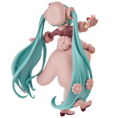 FuRyu 初音未來 SweetSweets 草莓巧克力蛋糕 景品模型 杯麵座 商品圖後背右