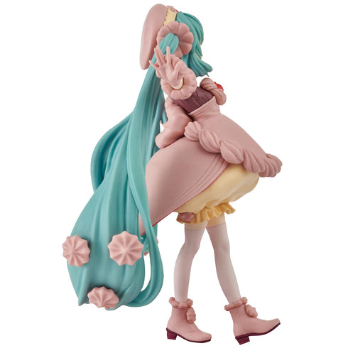 FuRyu 初音未來 SweetSweets 草莓巧克力蛋糕 景品模型 杯麵座 商品圖右側