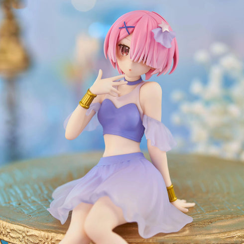 FuRyu Re:從零開始的異世界生活 拉姆 閃亮派對 景品模型 杯麵座 商品圖近鏡