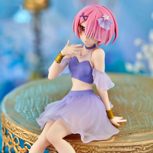 FuRyu Re:從零開始的異世界生活 拉姆 閃亮派對 景品模型 杯麵座 商品圖高角度