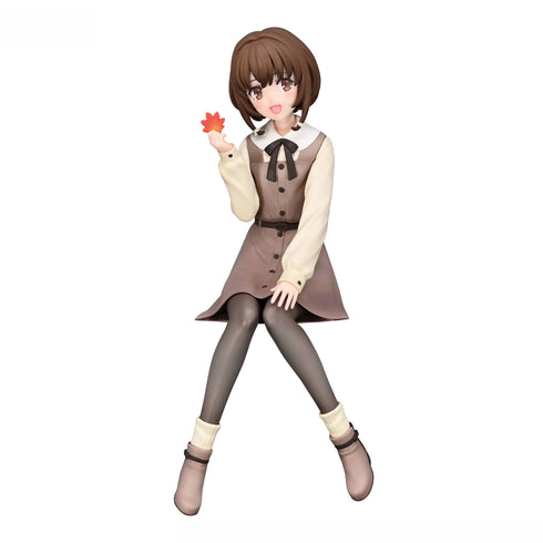 FuRyu 青春豬頭少年不會夢到兔女郎學姊 杯麵座模型 梓川楓 秋季服ver. 景品模型 商品圖正中