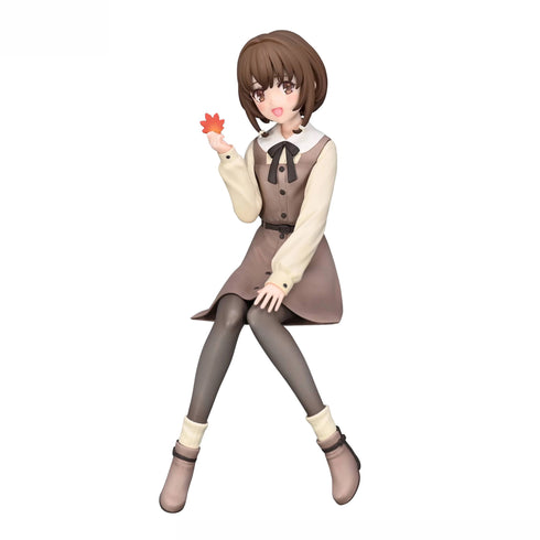 FuRyu 青春豬頭少年不會夢到兔女郎學姊 杯麵座模型 梓川楓 秋季服ver. 景品模型 商品圖左