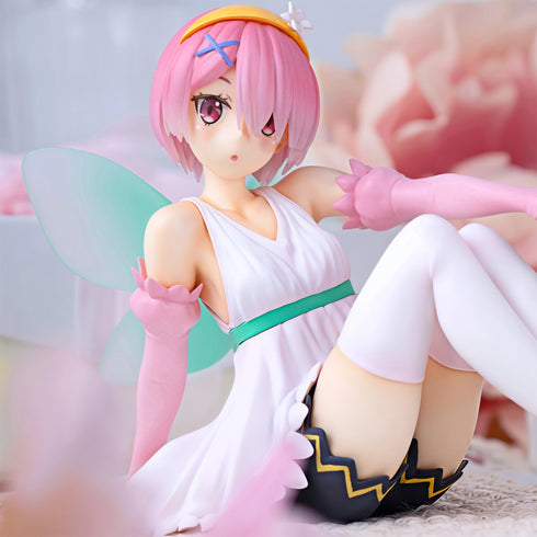 FuRyu Re:從零開始的異世界生活 拉姆 花之妖精ver. 景品模型 杯麵座 商品圖右