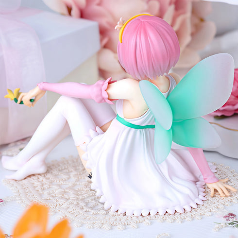 FuRyu Re:從零開始的異世界生活 拉姆 花之妖精ver. 景品模型 杯麵座 商品圖後背