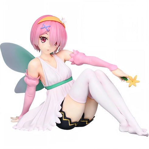 FuRyu Re:從零開始的異世界生活 拉姆 花之妖精ver. 景品模型 杯麵座 商品圖正中