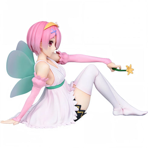 FuRyu Re:從零開始的異世界生活 拉姆 花之妖精ver. 景品模型 杯麵座 商品圖右側