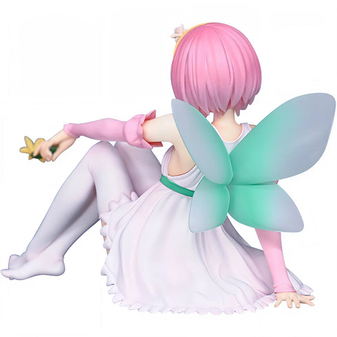 FuRyu Re:從零開始的異世界生活 拉姆 花之妖精ver. 景品模型 杯麵座 商品圖後背左