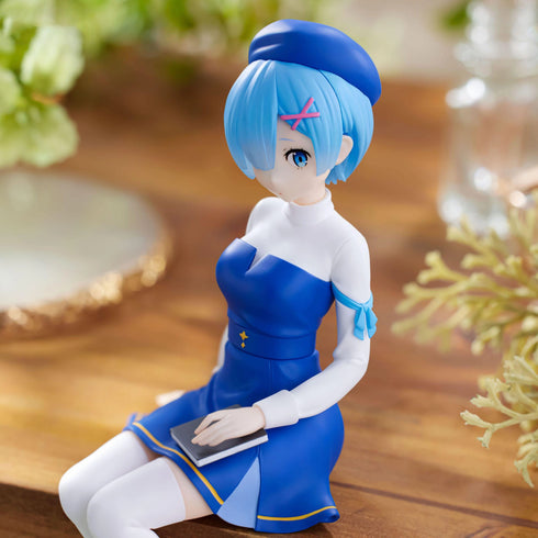 FuRyu Re:從零開始的異世界生活 雷姆 Book Girl ver. 景品模型 杯麵座 商品圖高角度