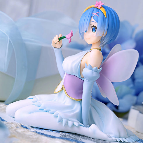 FuRyu Re:從零開始的異世界生活 雷姆 花之妖精ver. 景品模型 杯麵座 商品圖正中左