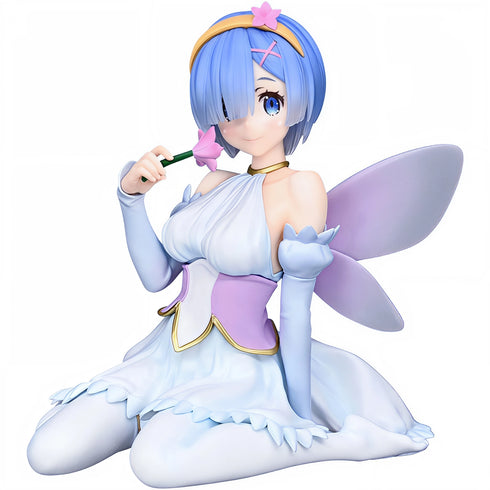FuRyu Re:從零開始的異世界生活 雷姆 花之妖精ver. 景品模型 杯麵座 商品圖左