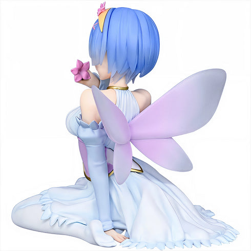 FuRyu Re:從零開始的異世界生活 雷姆 花之妖精ver. 景品模型 杯麵座 商品圖後背
