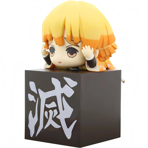 FuRyu 鬼滅之刃 桌緣子 趴趴 我妻善逸 Q版趴姿 景品模型 2