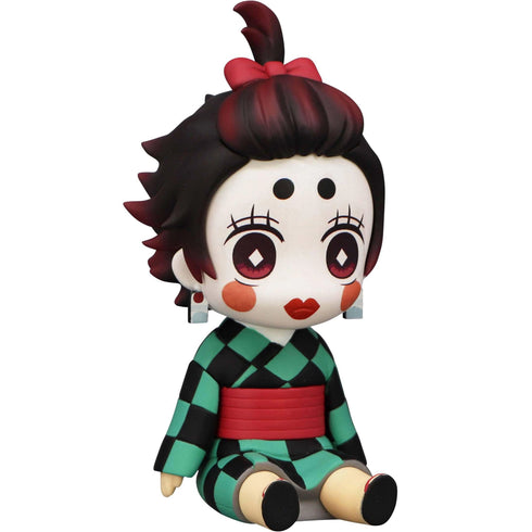 FuRyu 鬼滅之刃 竈門炭治郎 女裝 炭子 Q版 坐姿 景品模型 3