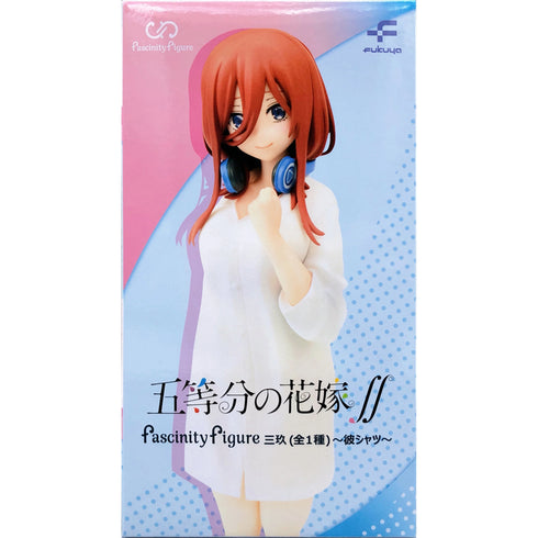 Fukuya 五等分花嫁 ∬ Fascinity Figure 中野三玖 男友恤造型 景品模型 商品盒圖