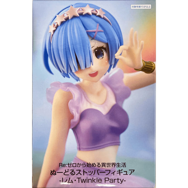 Furyu Re:從零開始的異世界生活 雷姆 twinkle-party 景品模型 杯麵座 商品盒