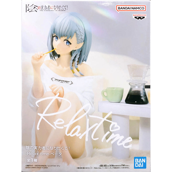 Banpresto Relax Time 我想成為影之強者 貝塔 景品模型 商品盒圖
