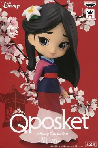 Banpresto Disney 迪士尼 MULAN 花木蘭 Qposket A色 正常色 公主 景品
