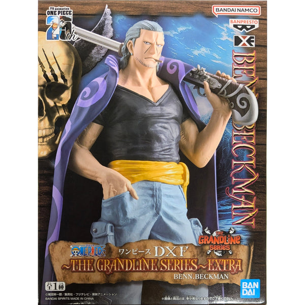 Banpresto 海賊王 DXF The Grandline Series Extra 班·貝克曼 景品模型 商品盒圖
