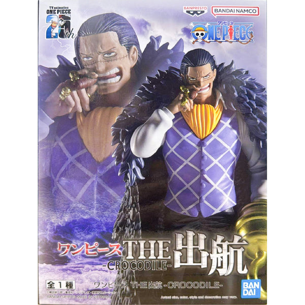 Banpresto 海賊王 THE出航 克洛克達爾 沙鱷魚 沙佬 景品模型 商品盒圖