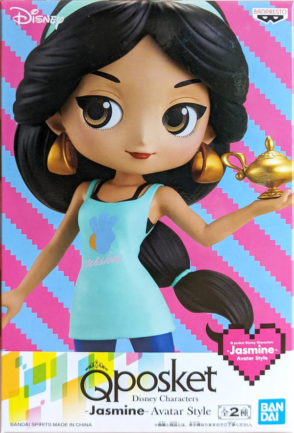Banpresto Disney 迪士尼 Aladdin 阿拉丁 茉莉公主 Jasmine Qposket Avatar Style 公主 景品