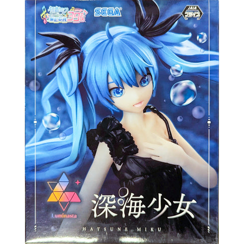 SEGA Luminasta 初音未來 Project DIVA MEGA 39's 深海少女 景品模型 商品盒圖