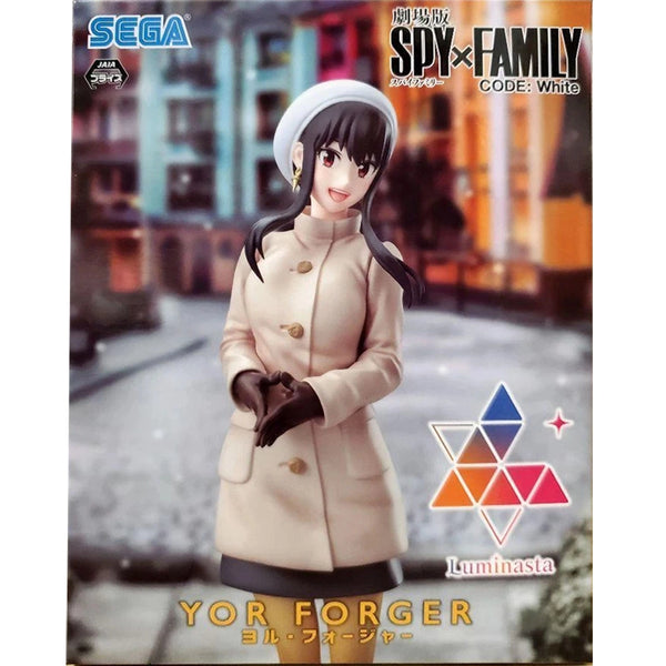 SEGA Luminasta 劇場版 SPY×FAMILY間諜家家酒 CODE: White 約兒 佛傑 景品模型 商品盒圖