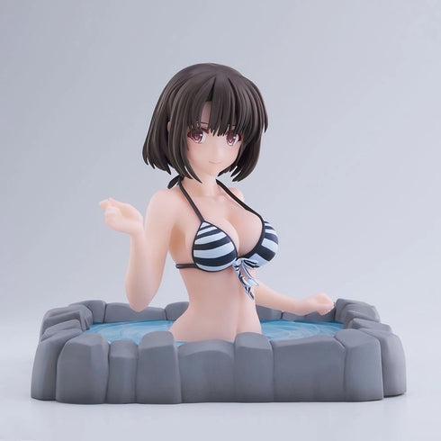 SEGA Thermae Utopia 不起眼女主角培育法Fine 溫泉泡湯ver. 加藤恵 景品模型 商品圖左