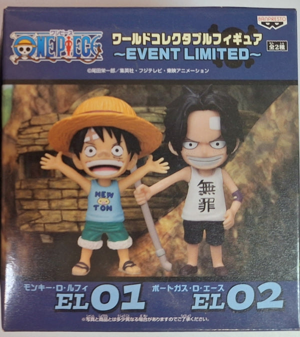 ONE PIECE 海賊王 EVENT LIMITED 路飛 艾斯 WCF