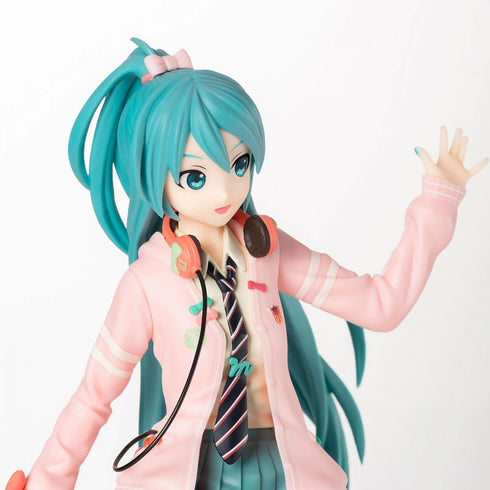 Sega 初音未來 Project DIVA Arcade Future Tone SPM SUPER PREMIUM 初音未來 緞帶少女 景品模型 商品圖近鏡