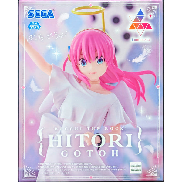 Sega Luminasta 孤獨搖滾! 後藤一里 天使ver. 景品模型 商品盒圖