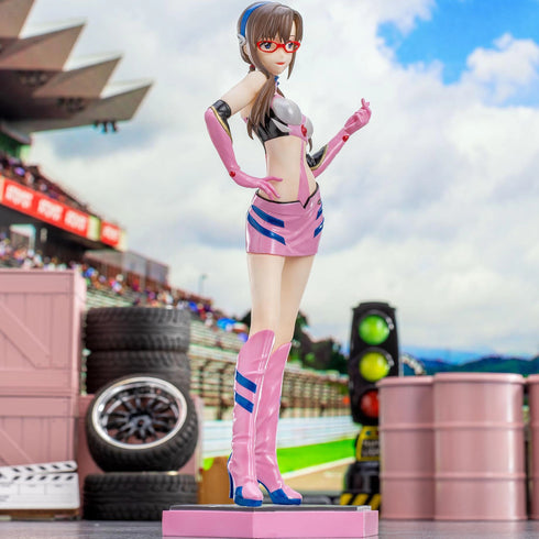 Sega Luminasta EVA Racing 新世紀福音戰士 真希波·真理·伊拉絲多莉亞斯 PIT WALK 賽車女郎造型 景品模型 商品圖2