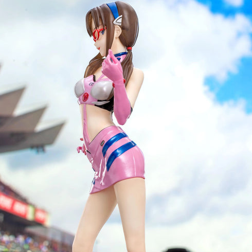 Sega Luminasta EVA Racing 新世紀福音戰士 真希波·真理·伊拉絲多莉亞斯 PIT WALK 賽車女郎造型 景品模型 商品圖左側