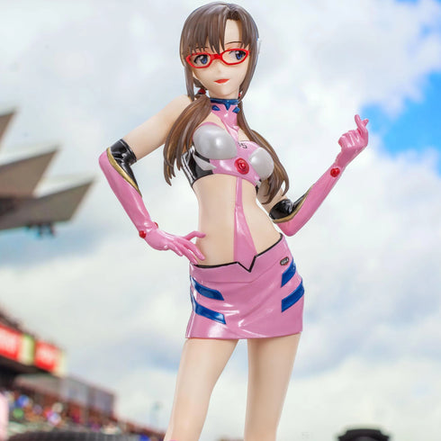 Sega Luminasta EVA Racing 新世紀福音戰士 真希波·真理·伊拉絲多莉亞斯 PIT WALK 賽車女郎造型 景品模型 商品圖3