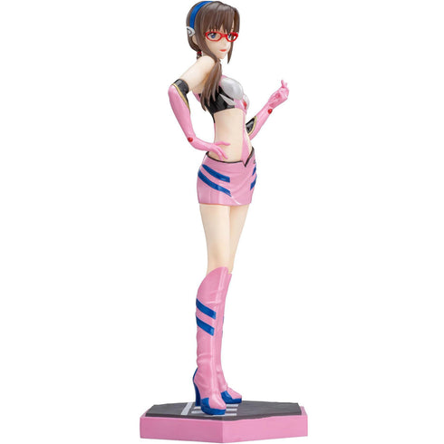 Sega Luminasta EVA Racing 新世紀福音戰士 真希波·真理·伊拉絲多莉亞斯 PIT WALK 賽車女郎造型 景品模型 商品圖正中右