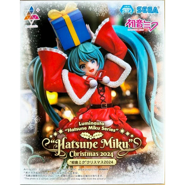 Sega Luminasta 初音未來 聖誕節造型2024 景品模型 商品盒圖