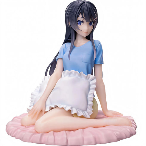 Sega Luminasta 青春豬頭少年不會夢到兔女郎學姊 櫻島麻衣 睡衣ver. 景品模型 商品圖左