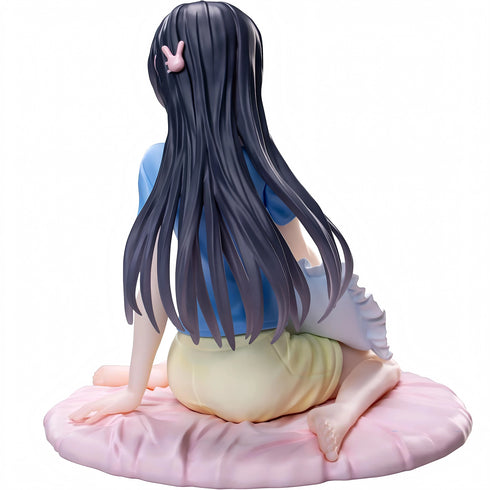 Sega Luminasta 青春豬頭少年不會夢到兔女郎學姊 櫻島麻衣 睡衣ver. 景品模型 商品圖後背