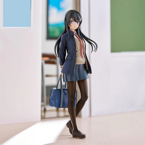 Sega Luminasta 青春豬頭少年不會夢到嬌憐外出妹 櫻島麻衣 景品模型 商品圖正中右2
