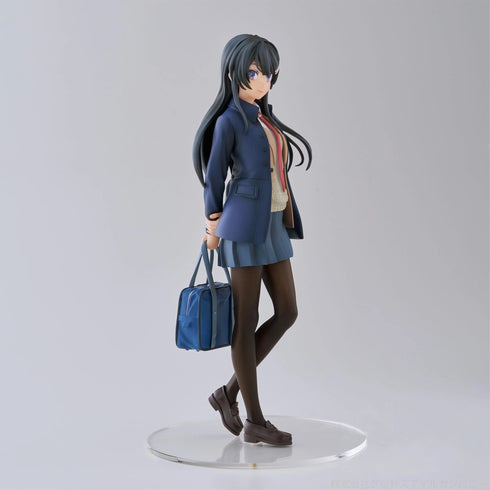 Sega Luminasta 青春豬頭少年不會夢到嬌憐外出妹 櫻島麻衣 景品模型 商品圖右2