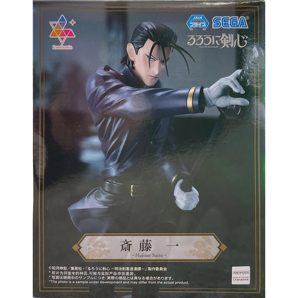 Sega Luminasta 浪客劍心 齋藤一 景品模型 商品盒圖
