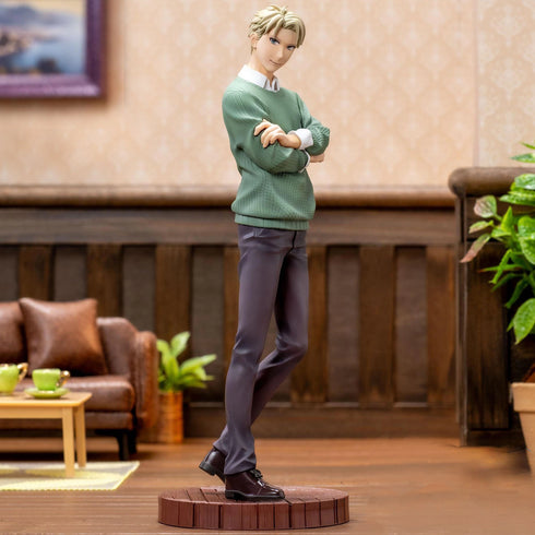 Sega Luminasta SPY×FAMILY間諜家家酒 洛伊德 佛傑 第一季第二款冷毛衣造型ver. 景品模型 商品圖右