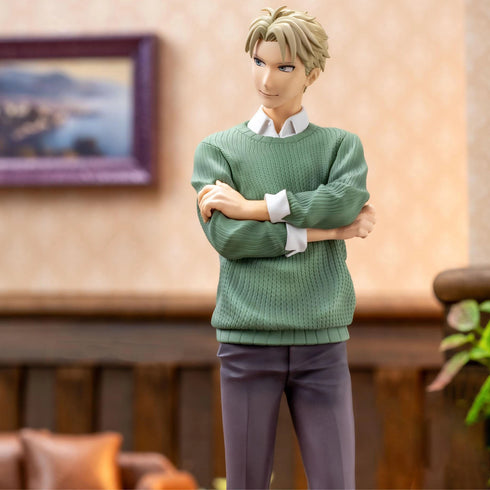 Sega Luminasta SPY×FAMILY間諜家家酒 洛伊德 佛傑 第一季第二款冷毛衣造型ver. 景品模型 商品圖右近鏡