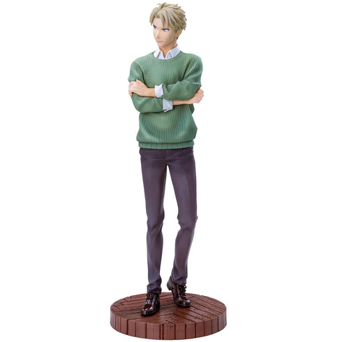 Sega Luminasta SPY×FAMILY間諜家家酒 洛伊德 佛傑 第一季第二款冷毛衣造型ver. 景品模型 商品圖正中