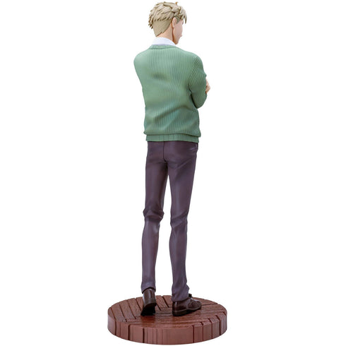 Sega Luminasta SPY×FAMILY間諜家家酒 洛伊德 佛傑 第一季第二款冷毛衣造型ver. 景品模型 商品圖後背