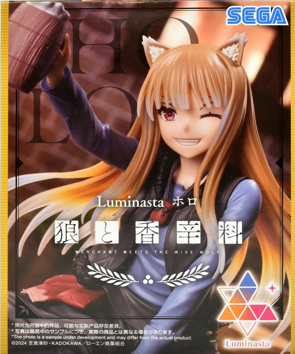 Sega Luminasta 狼與辛香料 赫蘿 景品模型 商品盒圖